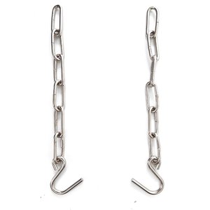 Par de Corrente Extensora Niquelada para Rede Descanso