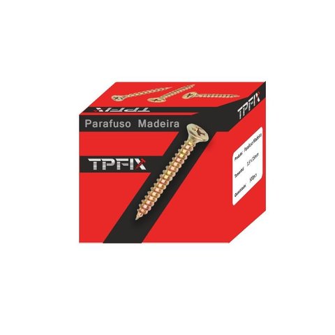 Parafuso Chipboard Philips para Madeira 3,5x35mm 1000 Unidades