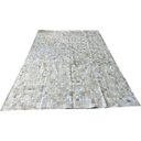 Ver imagem 1 de Tapete de couro bege claro 2,00x3,00 sem bordas peça 5x5cm