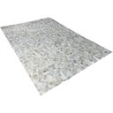 Ver imagem 2 de Tapete de couro bege claro 2,00x3,00 sem bordas peça 5x5cm
