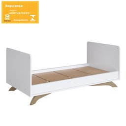 Berço Mini Cama 3 em 1 e Colchao Aft011 Branco Comm - 5