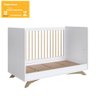 Berço Mini Cama 3 em 1 e Colchao Aft011 Branco Comm - 4