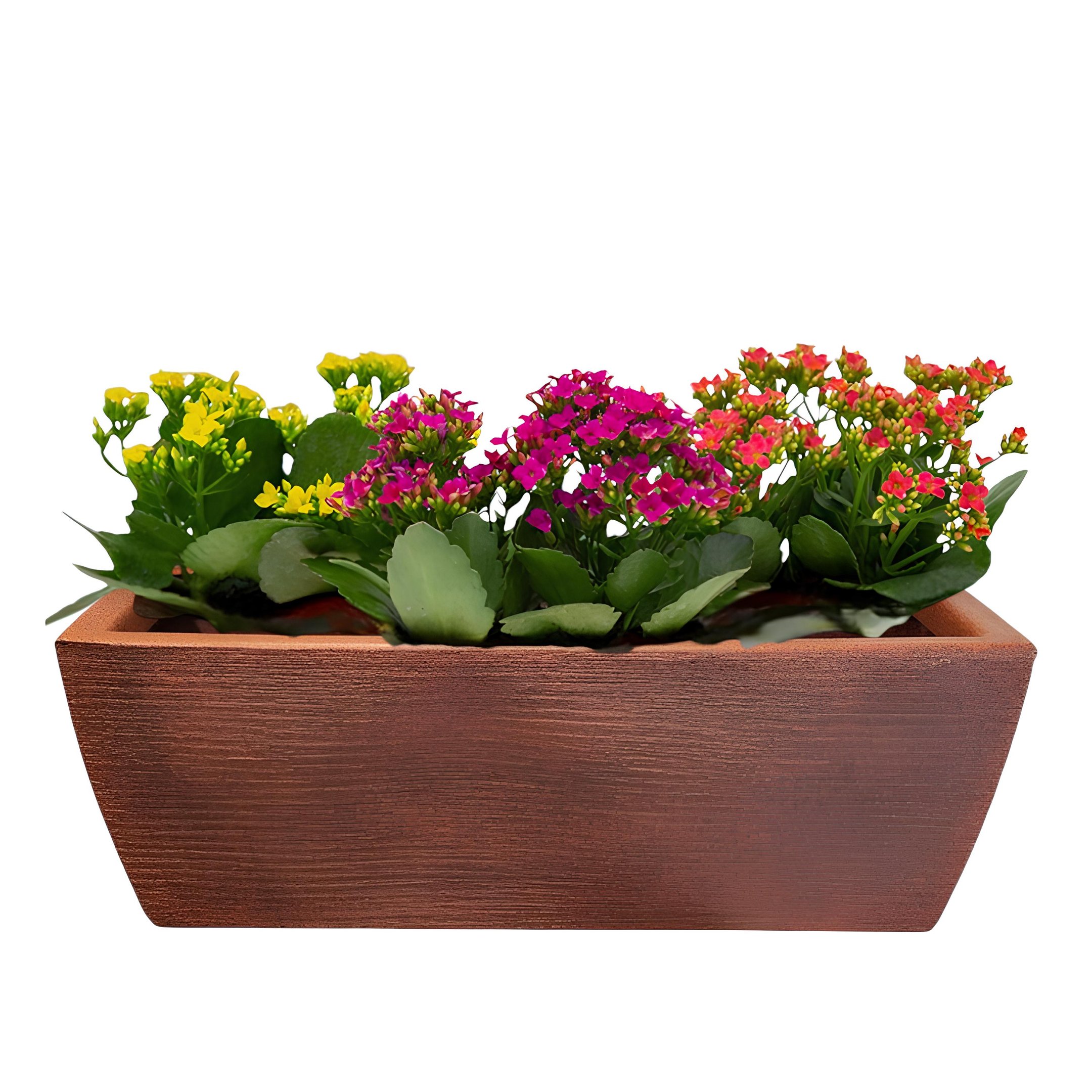 Vaso Jardineira Polietileno Plantas Flores Temperos 64 Cm