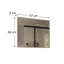 Ver imagem 4 de Conjunto Balcão com Espelheira para Banheiro New 80 Branco Belizze