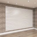 Ver imagem 1 de Painel Canaletado Expositor Branco 122x244cm - Deep