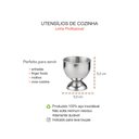 Ver imagem 4 de Porta Ovo Mini Taça Finger Food Aperitivo Suporte Inox 8un