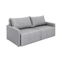 Ver imagem 4 de Sofá Cama Baraúna Retrátil e Reclinável 3 lugares 2,00m em Linho CabeCasa MadeiraOriginals