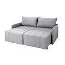 Ver imagem 6 de Sofá Cama Baraúna Retrátil e Reclinável 3 lugares 2,00m em Linho CabeCasa MadeiraOriginals