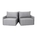 Ver imagem 5 de Sofá Cama Casal Retrátil e Reclinável 3 Lugares Linho Cinza Baraúna 200cm CabeCasa MadeiraOriginals