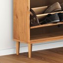 Ver imagem 7 de Sapateira Horizontal Madeira Multiuso 4 Portas Mikka Rústico Idimex