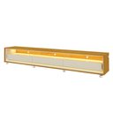 Ver imagem 5 de Painel e Rack Led Rodízios Nobre 275 Requinte 260 Naturale Off White - Gelius