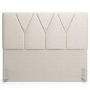 Ver imagem 5 de Cabeceira Cama Box Casal 140cm Aura Linho W01 Cru - Mpozenato