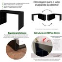 Ver imagem 4 de Conjunto Escritório Home: Escrivaninha 6079 + Gaveteiro 5671