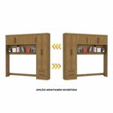 Ver imagem 3 de Guarda-roupa Modulado 5 Portas 2 Gavetas Carioca Móveis