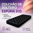 Ver imagem 5 de Colchão de Solteiro D33 12cm Firme Poliester Suporta 90kg