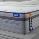 Ver imagem 5 de Colchão Solteiro Mola Ensacada Extra Firm 88CMX31CMX188CM Luna CabeCasa MadeiraOriginals Cinza Branco Madeiramadeira