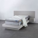 Ver imagem 4 de Colchão Solteiro Mola Ensacada Extra Firm 88CMX31CMX188CM Luna CabeCasa MadeiraOriginals Cinza Branco Madeiramadeira
