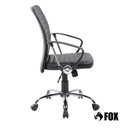 Ver imagem 2 de Cadeira Presidente Escritório Giratória Fox Office Preto - Ut-c161w
