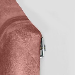 Cabeceira Cama Box Solteiro Infantil L Suspensa Proteção Lateral Estofada Quarto - Rose Suede - RPM - 5