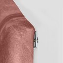 Ver imagem 5 de Cabeceira Cama Box Solteiro Infantil L Suspensa Proteção Lateral Estofada Quarto - Rose Suede - RPM