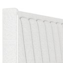 Ver imagem 7 de Cabeceira Cama Queen 160cm Luara Bouclê Creme Z37 - Mpozenato
