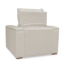 Ver imagem 6 de Poltrona do Papai Confortável Retrátil Reclinável Suede Srj:bege