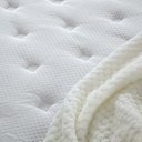 Ver imagem 7 de Colchão Queen Molas Ensacadas 158CMX31CMX198CM Luna CabeCasa MadeiraOriginals Cinza Branco Madeiramadeira