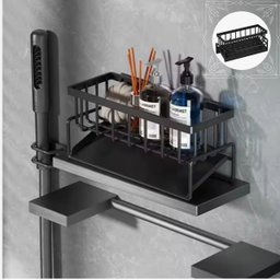 Rack de Esponja Multifuncional Armazenamento Suporte Cozinha - 4