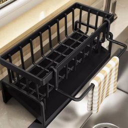 Rack de Esponja Multifuncional Armazenamento Suporte Cozinha - 2