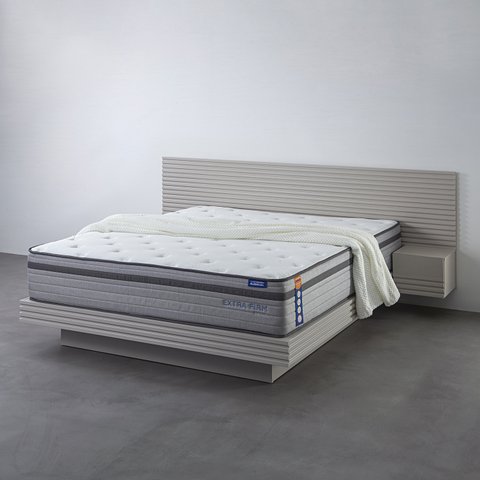 Colchão Queen Molas Ensacadas e Espuma Softgel Extra Firm 31x158x198cm CabeCasa MadeiraOriginals