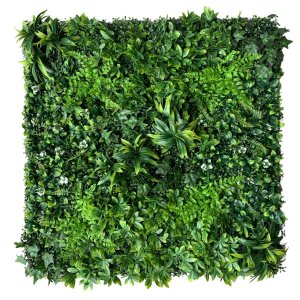 Painel com Folhagens Artificiais Verdes Realistas 5m² para Parede Verde e Jardim Vertical Premium