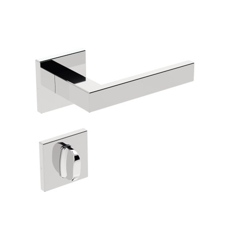Fechadura Stam Ix290 Inox Roseta Quadrada