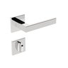 Fechadura Stam Ix290 Inox Roseta Quadrada - 1