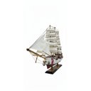 Ver imagem 4 de Barco Veleiro Escuna de Madeira Replica 65 Cm - 47x62cm
