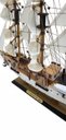 Ver imagem 2 de Barco Veleiro Escuna de Madeira Replica 65 Cm - 47x62cm