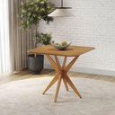 Ver imagem 2 de Mesa de Jantar Simpatia Quadrada Jcm Movelaria Cinamomo 90cm