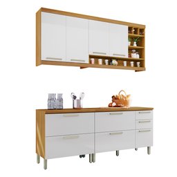 Cozinha Compacta Modulada 4 Peças Burguesa Premium 100% Mdf - 17