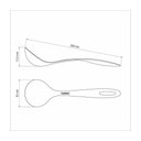 Ver imagem 3 de Concha Tramontina Ability em Nylon Vermelha Conjunto:2