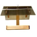 Ver imagem 5 de Tratador Comedouro Pássaros Rústico Telhado Policarbonato