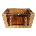 Ver imagem 2 de Tratador Comedouro Pássaros Rústico Telhado Policarbonato