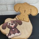 Ver imagem 4 de Quebra Cabeça Método Montessori Brincadeira com Aprendizado 9 Peças Cão Nível Fácil