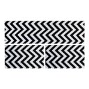 Ver imagem 5 de Tapete de Cozinha Antiderrapante Jogo 3 Peças Geométrico:chevron