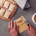 Ver imagem 2 de Kit 4 Carretilhas Corta e Fecha Pastel Massa Tramontina Utilitá Manual Padaria Confeitaria Preto