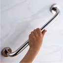 Ver imagem 4 de Barra de Apoio Kit 2 Uni 40cm 2 Uni 80cm 1 Uni 70cm Acessibilidade Idoso Cadeirante Deficiente Corri