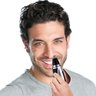 Aparador Pêlo Nariz Orelha Barbeador Depilador de Remoção de Pelo Preto/prata - 2