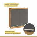 Ver imagem 7 de Armário De Cozinha Aéreo 2 Portas Burguesa Premium  100% Mdf