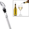 Bastão Resfriador Vinho Inox Bico Aerador Corta Gotas Luxo - 2