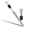 Bastão Resfriador Vinho Inox Bico Aerador Corta Gotas Luxo - 1