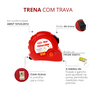 Trena Métrica de 8 Metros com Trava Durín - 2