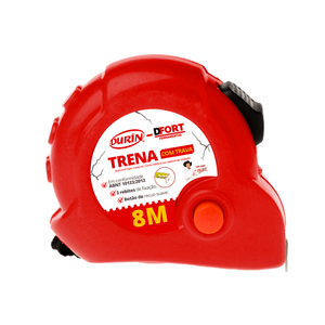 Trena Métrica de 8 Metros com Trava Durín